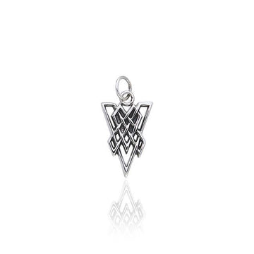 Celtic Knotwork Silver Charm TCM028 - Jewelry